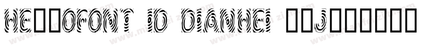 Hellofont ID dianhei 55j字体转换